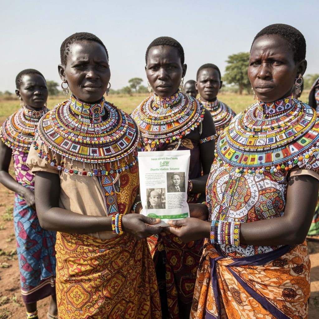 Seed Distribution Ceremony - Pageri Payam