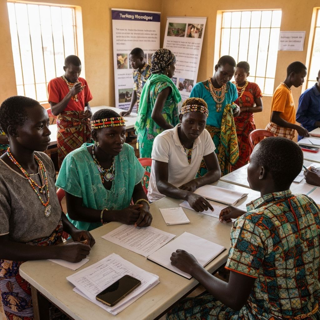 Toposa Women's Water Committee Training